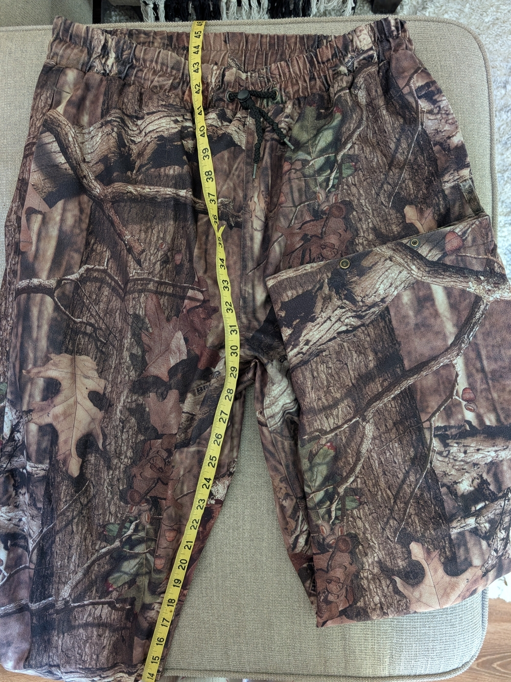 Men's Camouflage Cargo Pants - Brown Camo